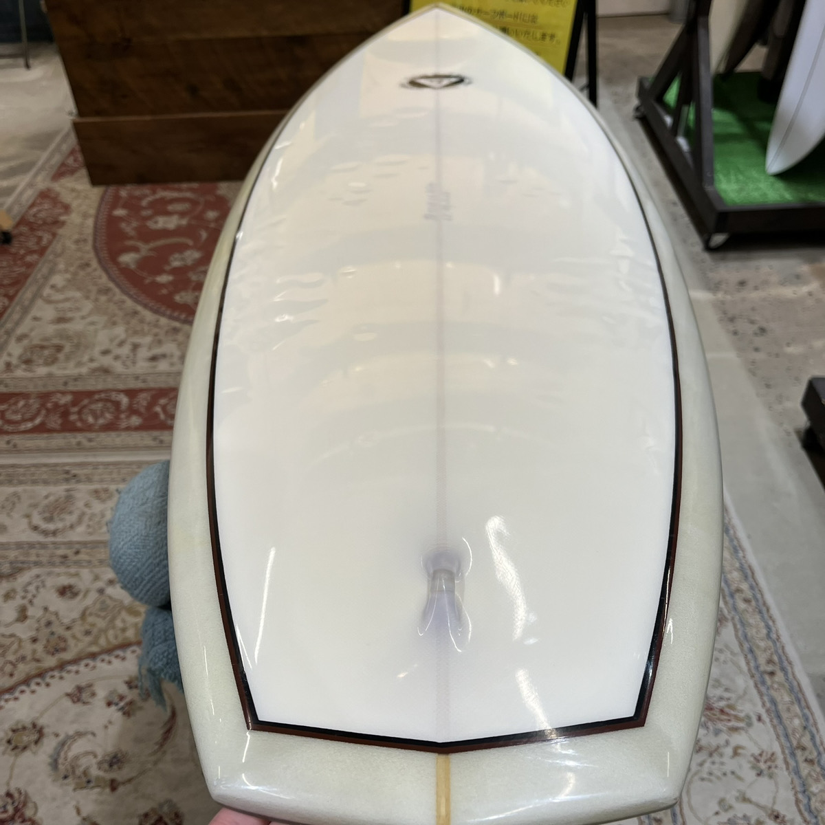 SATYA SURF BOARDS / 6`2 RETRO SINGLE FIN